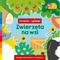 ZWIERZĘTA NA WSI. DOTYKAM, ZGADUJĘ. AKADEMIA MĄDREGO DZIECKA