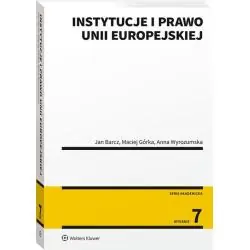 INSTYTUCJE I PRAWO UNII EUROPEJSKIEJ