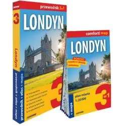 LONDYN 3W1 PRZEWODNIK + ATLAS + MAPA