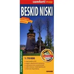 BESKID NISKI MAPA TURYSTYCZNA 1:70 000