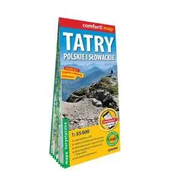 TATRY POLSKIE I SŁOWACKIE MAPA TURYSTYCZNA 1:55 000
