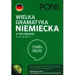 WIELKA GRAMATYKA NIEMIECKA Z ĆWICZENIAMI A1-C1