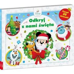 DISNEY MALUCH. ODKRYJ Z NAMI ŚWIĘTA. KSIĄŻECZKA Z OKIENKAMI