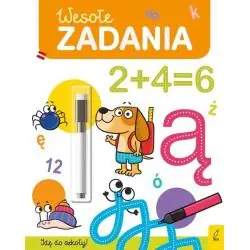 WESOŁE ZADANIA FLAMASTER SUCHOŚCIERALNY