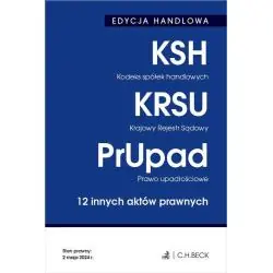 KODEKS SPÓŁEK HANDLOWYCH, KRAJOWY REJESTR SĄDOWY, PRAWO UPADŁOŚCIOWE