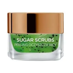 LOREAL PARIS SUGAR SCRUBS – PEELING DO TWARZY 3 CUKRY & NASIONA KIWI 50 ML
