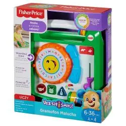 GRAMOFON MALUCHA UCZ SIĘ I ŚMIEJ FISHER PRICE 6M+