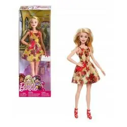 LALKA BARBIE HOLIDAY ZŁOTA KOLEKCJA MATTEL 3+