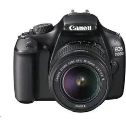 CANON EOS 1100D – LUSTRZANKA CYFROWA 18 MPIX + OBIEKTYW 18-55MM + TORBA + ŁADOWARKA