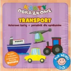 TRANSPORT. KARTY OBRAZKOWE 1-3 LATA
