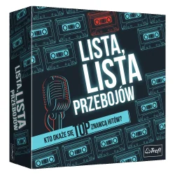 LISTA, LISTA PRZEBOJÓW GRA PLANSZOWA TREFL 14+