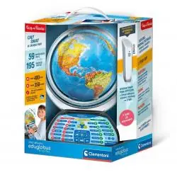 GLOBUS INTERAKTYWNY POZNAJ ŚWIAT DIGITAL CLEMENTONI BLUETOOTH 7+ - Clementoni