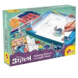 SZKOŁA RYSOWANIA Z TABLICĄ LED STITCH LISCIANI 5+