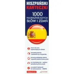 HISZPAŃSKI. KARTECZKI. 1000 NAJWAŻNIEJSZYCH SŁÓW I ZDAŃ