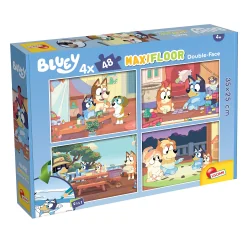 BLUEY PUZZLE 4W1 192 ELEMENTY 4+