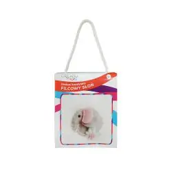 FILCOWY SZARY SŁOŃ ZESTAW KREATYWNY 8+