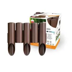 PALISADA OGRODOWA CELLFAST STANDARD BRĄZOWA 14,5 CM X 2,3 M – ODDZIELA TRAWNIK I RABATY KWIATOWE