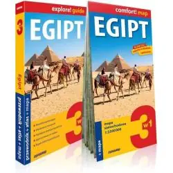 EGIPT 3W1. PRZEWODNIK + ATLAS + MAPA LAMINOWANA