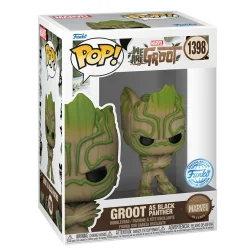 FUNKO POP! FIGURKA KOLEKCJONERSKA MARVEL WE ARE GROOT: GROOT AS BLACK PANTHER 1398