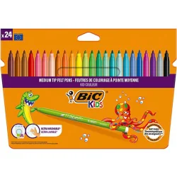 FLAMASTRY COULEUR 24 KOLORY BIC KIDS