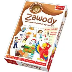 MAŁY ODKRYWCA ZAWODY EDUKACYJNE UKŁADANKI TREFL 3+