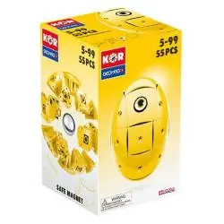 KLOCKI MAGNETYCZNE 55 ELEMENTÓW GEOMAG 5+