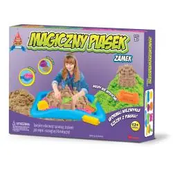 MAGICZNY PIASEK ZAMEK + AKCESORIA ZESTAW KREATYWNY RUSSELL 3+