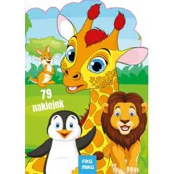 ŻYRAFA I PRZYJACIELE. KOLOROWANKA Z NAKLEJKAMI