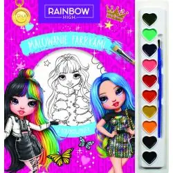 RAINBOW HIGH. MALOWANIE FARBKAMI