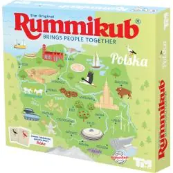 RUMMIKUB EDYCJA LIMITOWANA POLSKA GRA PLANSZOWA TM TOYS 7+