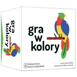 GRA W KOLORY GRA TOWARZYSKA NASZA KSIĘGARNIA 6+