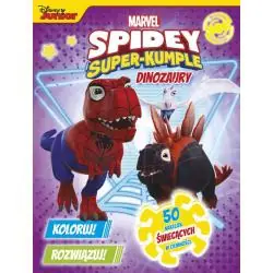 MARVEL SPIDEY I SUPERKUMPLE. KOLORUJ! ROZWIĄZUJ! DINOZAURY