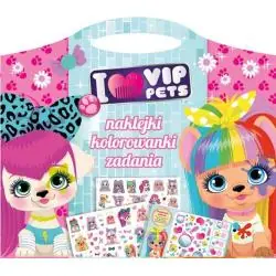 I LOVE MY VIP PETS. NAKLEJKI KOLOROWANKI ZADANIA