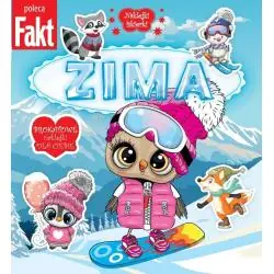 ZIMA. NAKLEJKI ISKIERKI