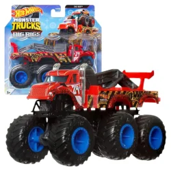 HOT WHEELS MONSTER TRUCKS BIG RIGS 6-KOŁOWA CIĘŻARÓWKA 3+