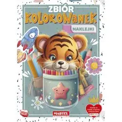ZBIÓR KOLOROWANEK Z NAKLEJKAMI