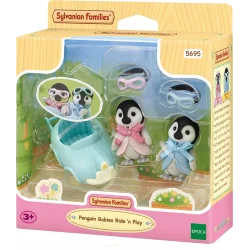 SYLVANIAN FAMILIES PINGWINKI W SAMOCHODZIE 3+