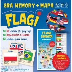 FLAGI GRA MEMORY + MAPA JAKO 6+