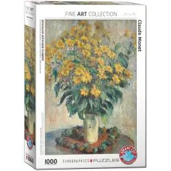 KWIAT KARCZOCHA JEROZOLIMSKIEGO CLAUDE MONET PUZZLE 1000 ELEMENTÓW EUROGRAPHICS 10+