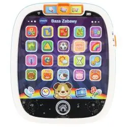 TABLET INTERAKTYWNY BAZA ZABAWY VTECH TREFL 12M+