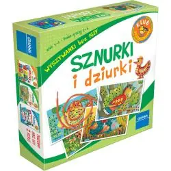 SZNURKI I DZURKI WYSZYWANKI BEZ IGŁY GRANNA 3+