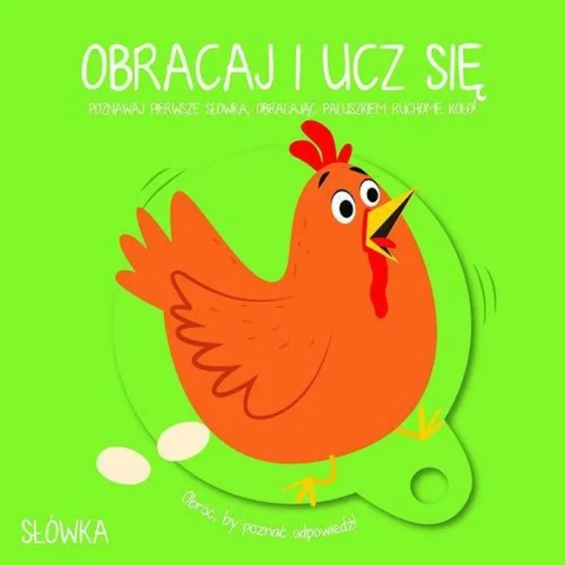 SŁÓWKA. OBRACAJ I UCZ SIĘ 3+ - Yoyo Books