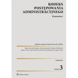 KODEKS POSTĘPOWANIA ADMINISTRACYJNEGO. KOMENTARZ WYD. 2023