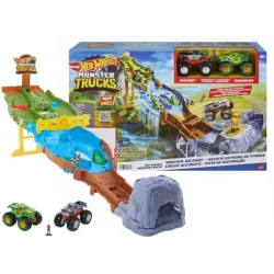 HOT WHEELS MONSTER TRUCK TOR WYŚCIGOWY TURNIEJ TYTANÓW 4+