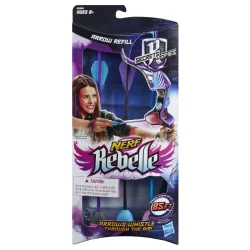 NERF REBELLE ZESTAW STRZAŁ 8+