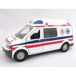AUTKO METALOWE AMBULANS Z DŹWIĘKIEM HIPO 3+