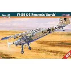 MODEL DO SKLEJANIA FI-156 C-3 ERWIN ROMEL STORCH 1:72 MISTER CRAFT 14+