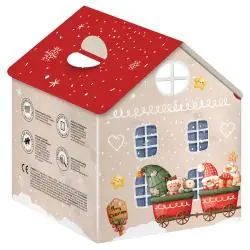 PUZZLE ŚWIATECZNY DOMEK 250 ELEMENTÓW MIKOŁAJ INTERDRUK 8+