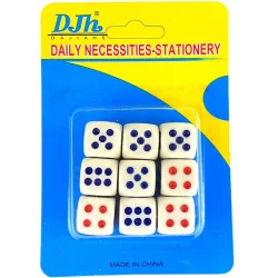 KOSTKI DO GRY 9 SZT. 3+