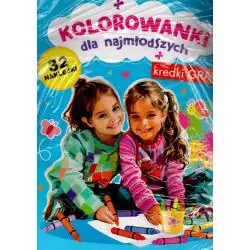 KOLOROWANKI DLA NAJMŁODSZYCH + KREDKI